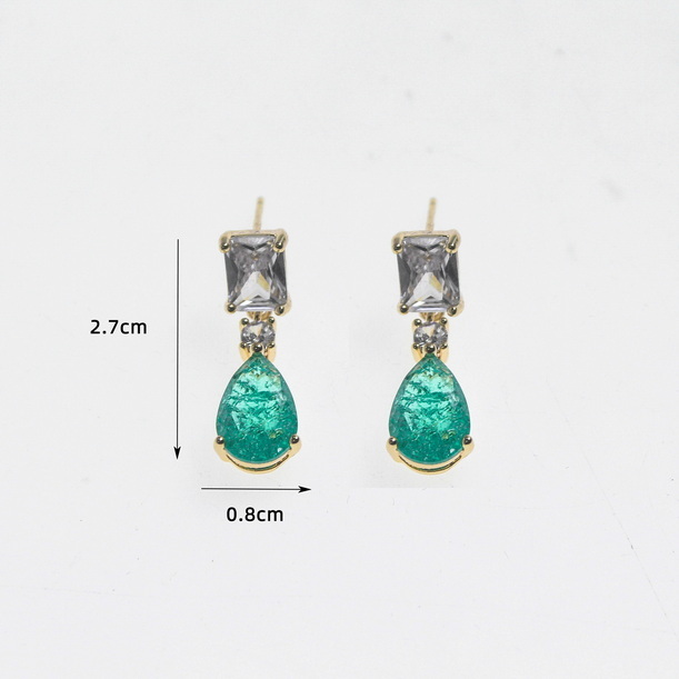 CZ earrings 2022-3-9-017